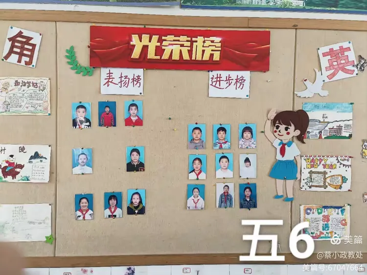 部分优秀班级黑板报展示六年级134五年级367四年级2346三年级134二